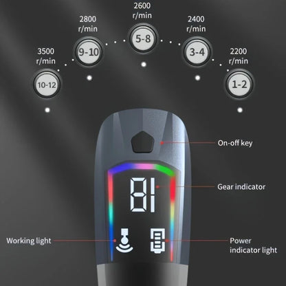 Corely 3-in-1 Long-Handle Massager